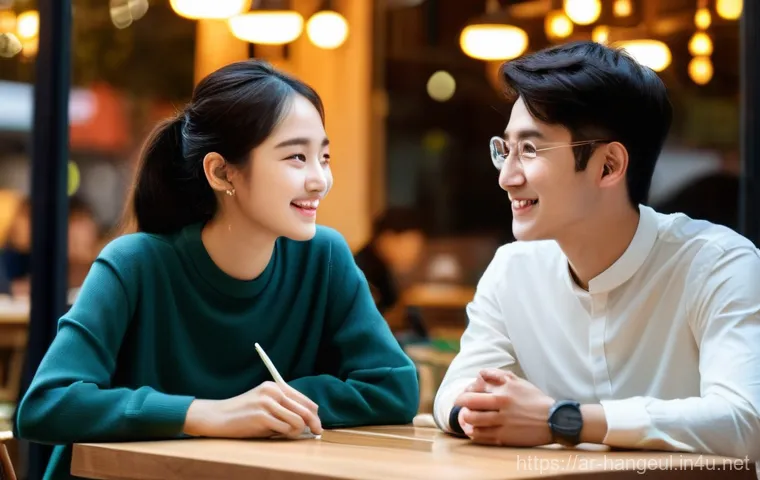 한글과 음성 데이터 처리 - **Prompt 1: AI-Powered Korean Pronunciation Coach**
    "A vibrant, medium shot of a focused female ...