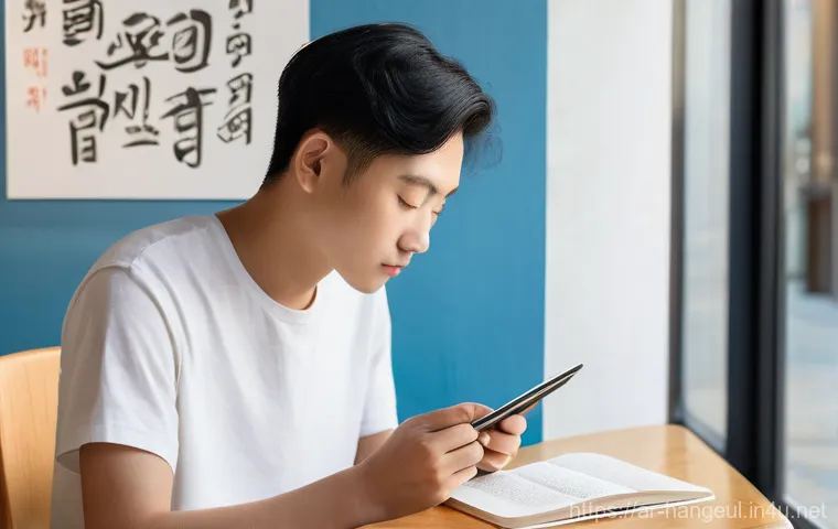 한글 시조의 특징 - **Prompt:** A poignant image capturing the essence of human emotion and nature, as often found in Si...