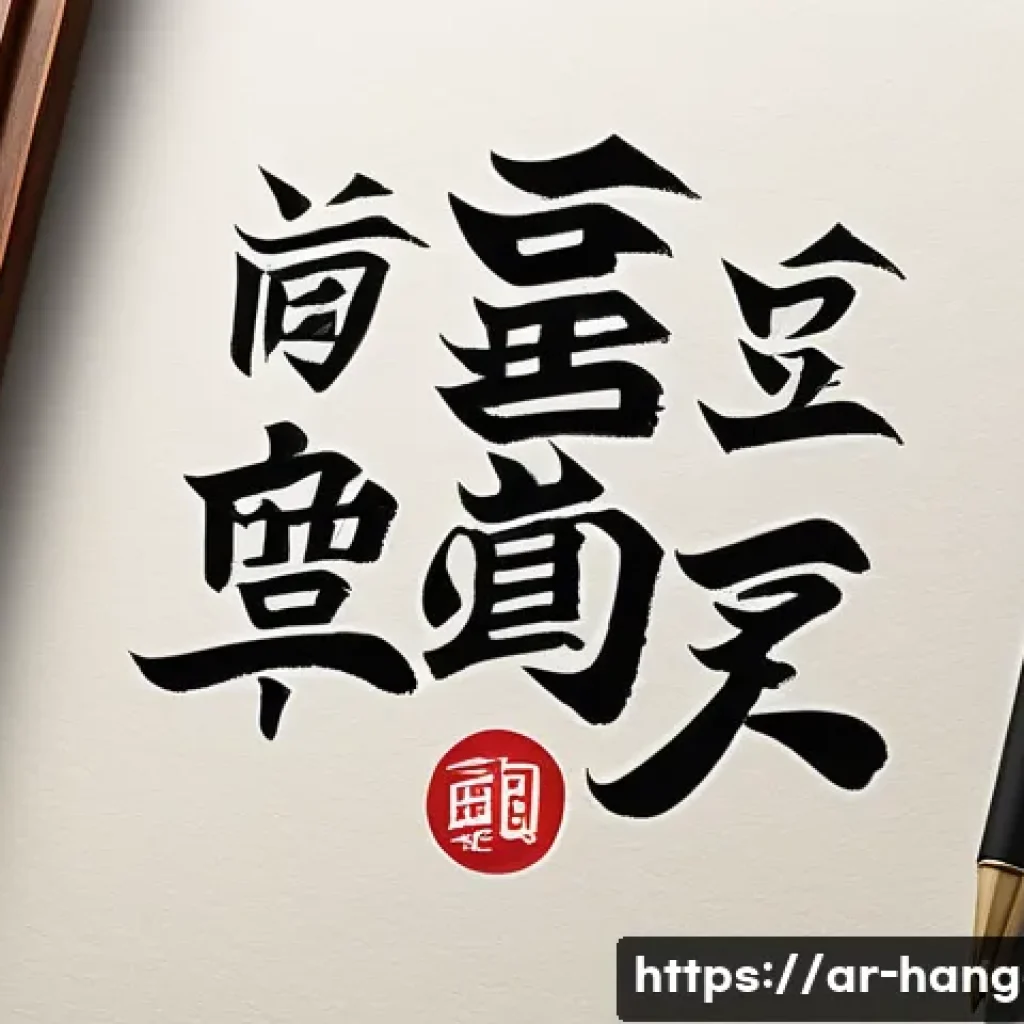 한글을 활용한 캘리그래피 - Here are three detailed image generation prompts in English, designed to adhere to all the specified...